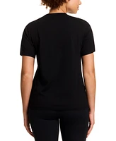 Reebok Women's Cotton Logo-Graphic Crewneck T-Shirt