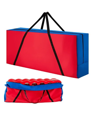 4 in a Row Game Carry Storage Bag with Durable Zipper