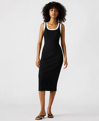 Steve Madden Women's Azalea Contrast-Trim Knit Dress