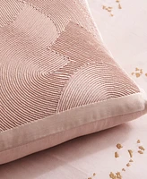 Donna Karan Home Cord Swirl Decorative Pillow