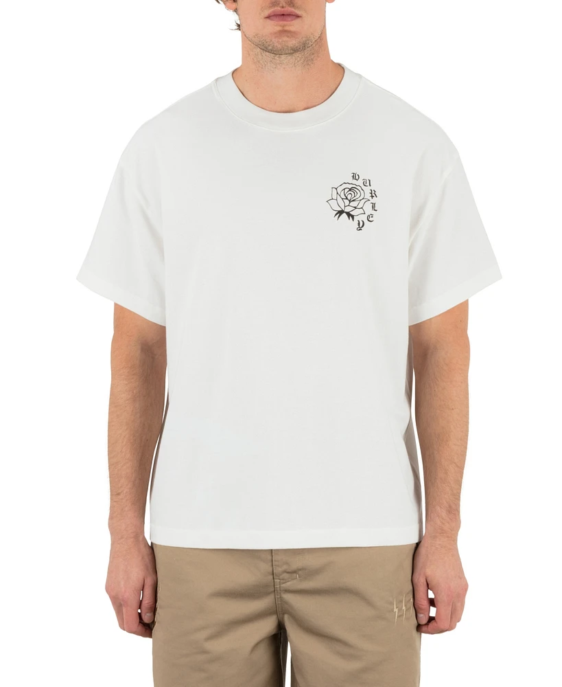 Hurley Men's Old Rose Short Sleeve T-Shirt