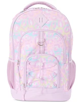 InMocean Big Girls Pastel Cheetah Backpack & Lunch Bag Set
