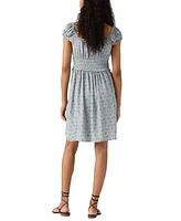 Levi's Women's Yara Printed Crepe Mini Dress