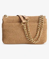 I.n.c. International Concepts Mini Ajae Straw Crossbody, Exclusively at Macy's
