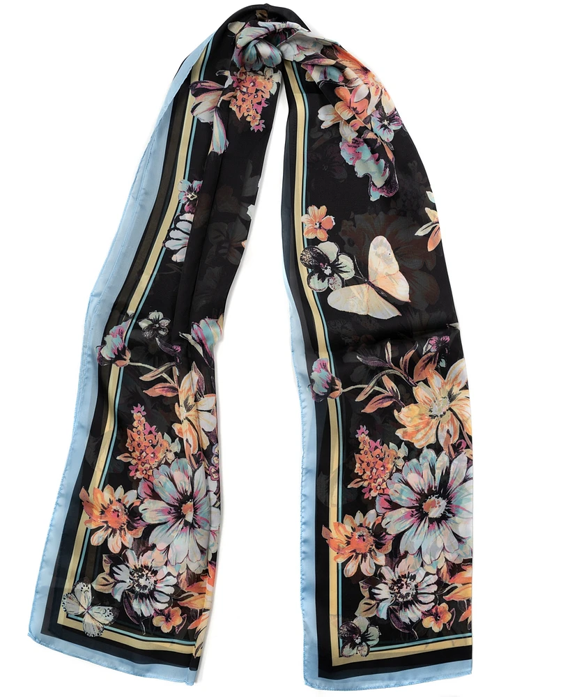 Vince Camuto Butterfly Bouquet Oblong Scarf