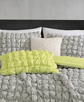 Dkny Puffer Stitch Decorative Pillow, 14" x 24"