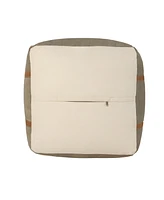 Comfortable Cotton Blend Ottoman for Home Decor and Relaxation