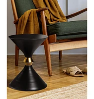Iron Side Table – Compact and Stylish End Table for Modern or Rustic Interiors