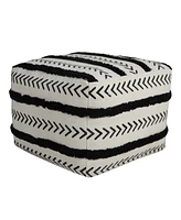 18" 100% Cotton Ottoman
