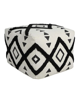 18" 100% Cotton Ottoman