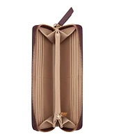 Nine West Lockup 9S Zip Around Wristlet