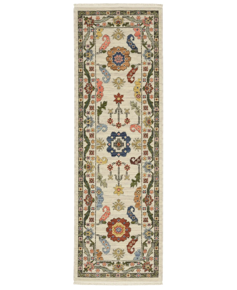 Oriental Weavers Lucca 5506W 2'x6' Runner Area Rug