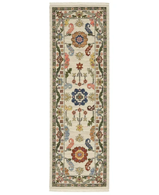 Oriental Weavers Lucca 5506W 2'x6' Runner Area Rug