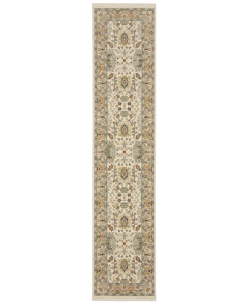 Oriental Weavers Lucca 2063Y 2'6"x12' Runner Area Rug
