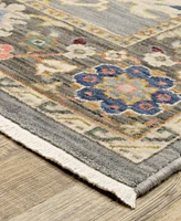 Oriental Weavers Lucca 846D1 2'x6' Runner Area Rug