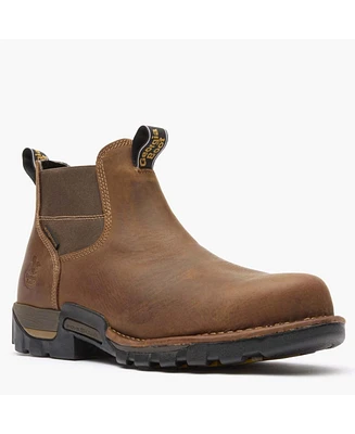 Georgia Boot Men's Eagle One Steel Toe Waterproof Chelsea Work