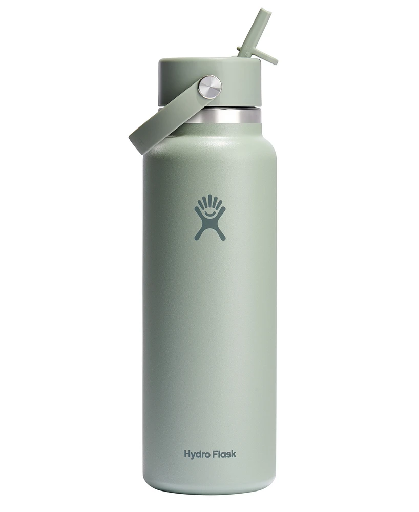 Hydro Flask 40 oz. Wide Mouth Bottle with Straw Cap