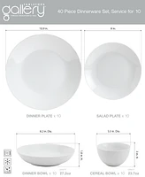 Tabletops Gallery Round 40 pc. Catering Set, Service for 10