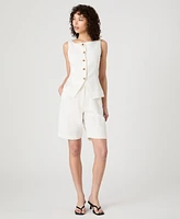 French Connection Women's Birdie High-Rise Bermuda Short