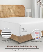 Cool Percale Fitted Sheet Only, 100% Organic Cotton