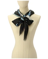 Kate Spade New York Women's Bandana Patchwork Modal Square Scarf
