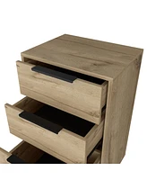 Three Drawer Standard Chest for Bedroom Storage and Organization