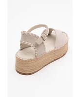 Serez Leather Platform Espadrilles Sandal (Women)