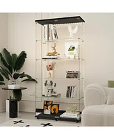 Tempered Glass Cabinet w/ Led