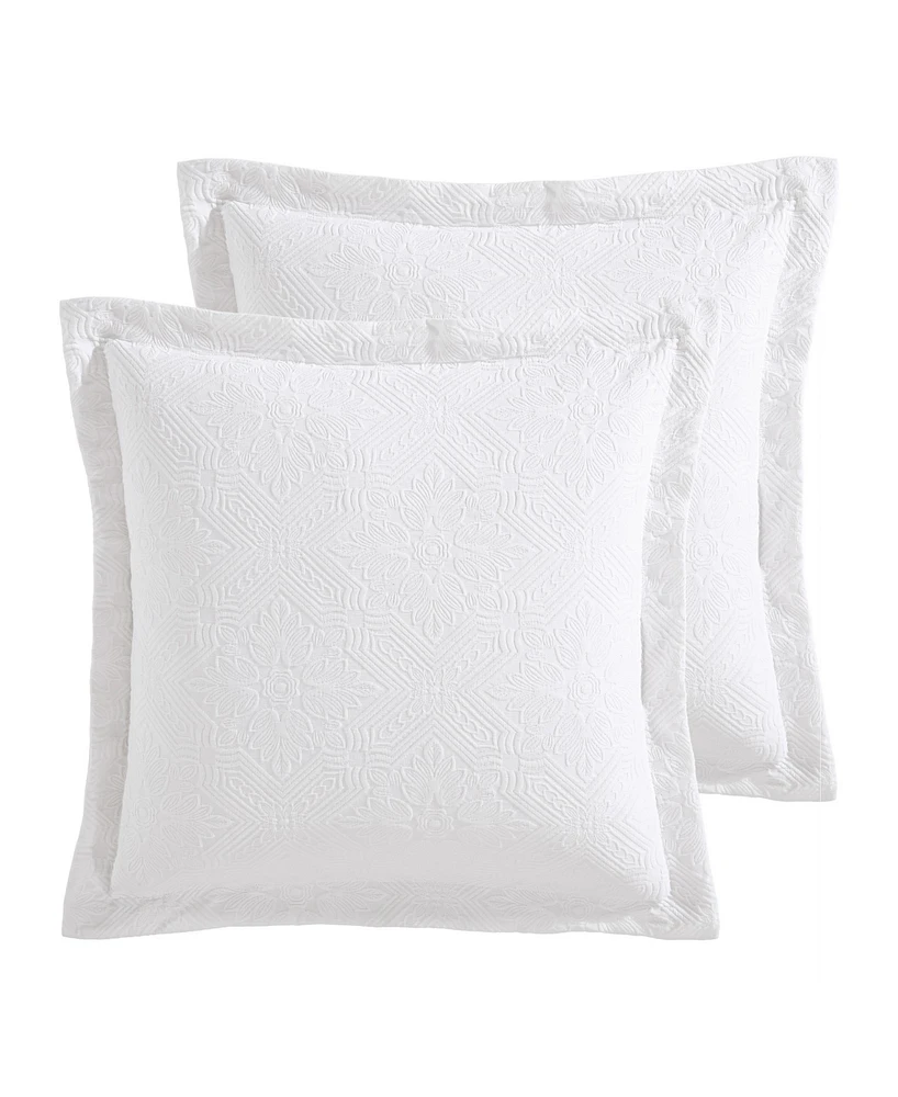 Levtex Matalasse 2-Pc. Sham Set, European