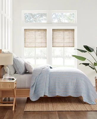 Levtex Martha Stripe Reversible -Pc. Quilt Set
