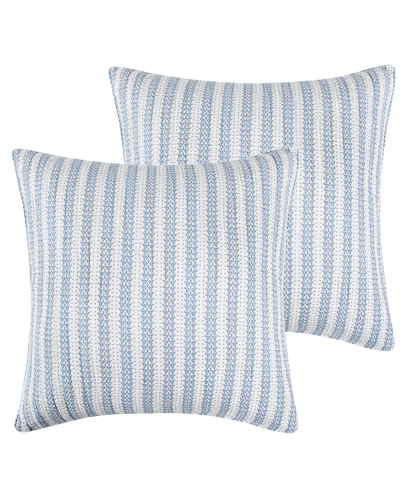 Levtex Maileen 2-Pc. Sham Set, European
