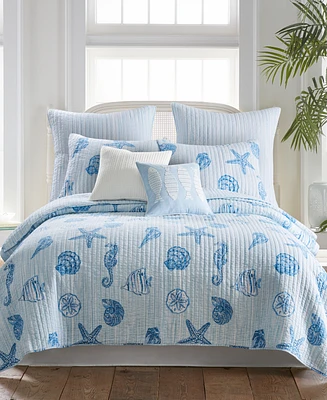 Levtex Sandy Cove Reversible 3-Pc. Quilt Set