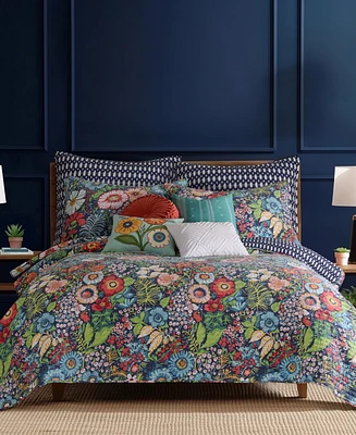 Levtex Night Garden Reversible 3-Pc. Quilt Set