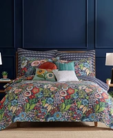 Levtex Night Garden Reversible 3-Pc. Quilt Set