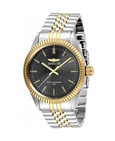 Invicta Men's 29377 Specialty Quartz 3 Hand Charcoal Dial Watch