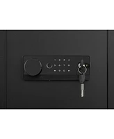 Safe Box: Fireproof Bag, Smart Alert, Removable Shelf