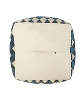 Cotton Ottoman Footrest for Cozy Living Room Seating and Relaxation