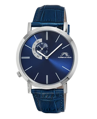 Porsamo Bleu Men's Parker Genuine Leather Watch 832BPAL