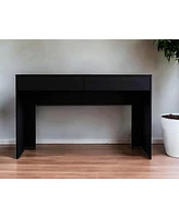 Efficient Computer Desk with Two Drawers – Perfect for Small Office Spaces