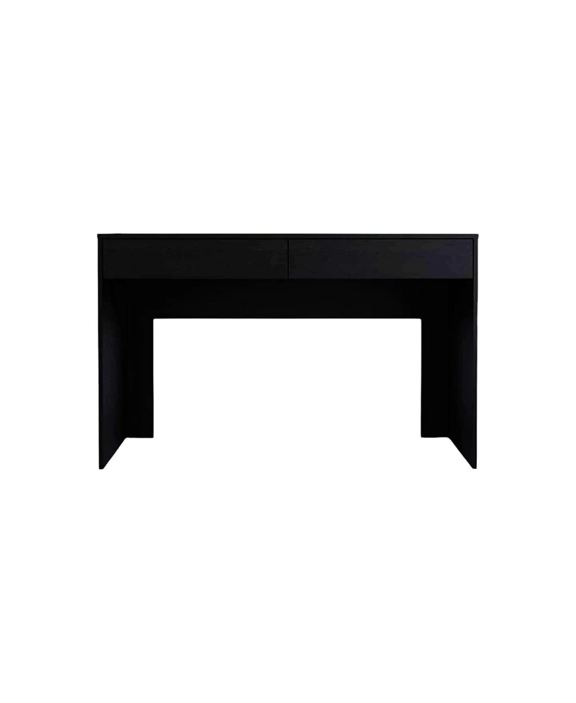 Efficient Computer Desk with Two Drawers – Perfect for Small Office Spaces