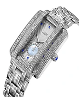 Jbw Women's Mink Platinum Series Diamond Stainless Steel Watch, 28mm