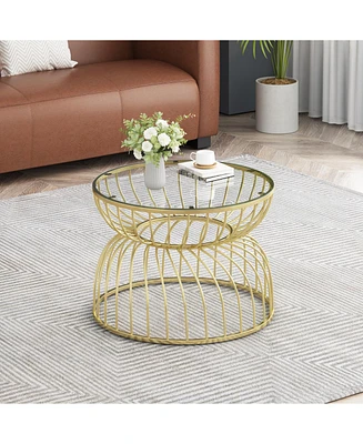 Golden Coffee Table
