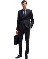 Boss by Hugo Men's Virgin-Wool Serge Suit Jacket