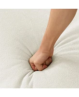 Beige Memory Foam Bean Bag Chair