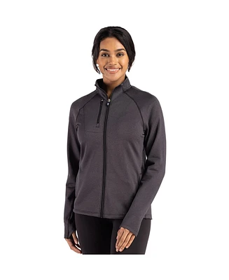 Cutter & Buck Women's Peshastin Fleece Recycled Full Zip Jacket
