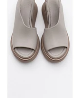 Agusto Leather Platform Sandal (Women)