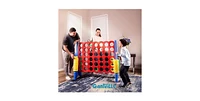 Giantville Giant 4-in-a-Row Connect Game with Storage Bag - 4ft Wide x 3.5ft Tall - Jumbo Outdoor/Indoor Activity for Kids & Adults