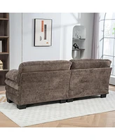 Chenille Sectional Sofa Sleeper