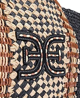 Sam Edelman Marley Raffia Collapsible Large Tote
