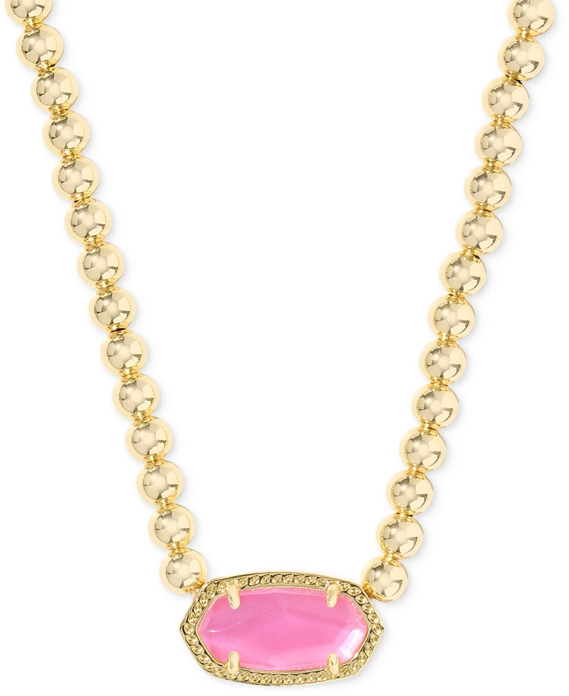 Kendra Scott Mother-of-Pearl Pendant Necklace, 14-1/2" + 4" extender